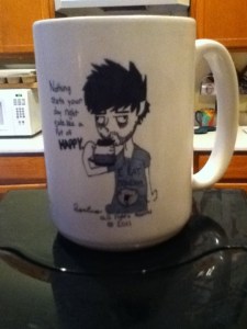 Nothing wakes you up right quite like a pot of happy.