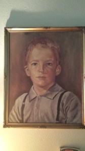 The brother of the author as a young man as painted by Patricia Dyer Stocking