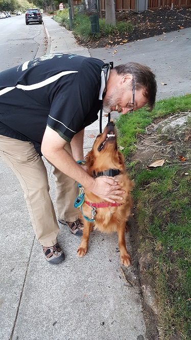Day 2 A dog and his granddad